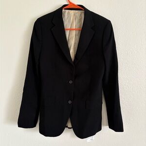 Avelon 100% Wool Blazer Italian Career Office Quiet Luxury Old Money Elegant